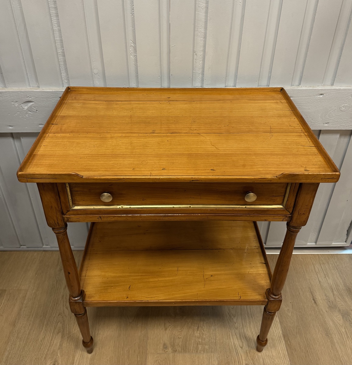 Side Table Made Of Cherry Wood