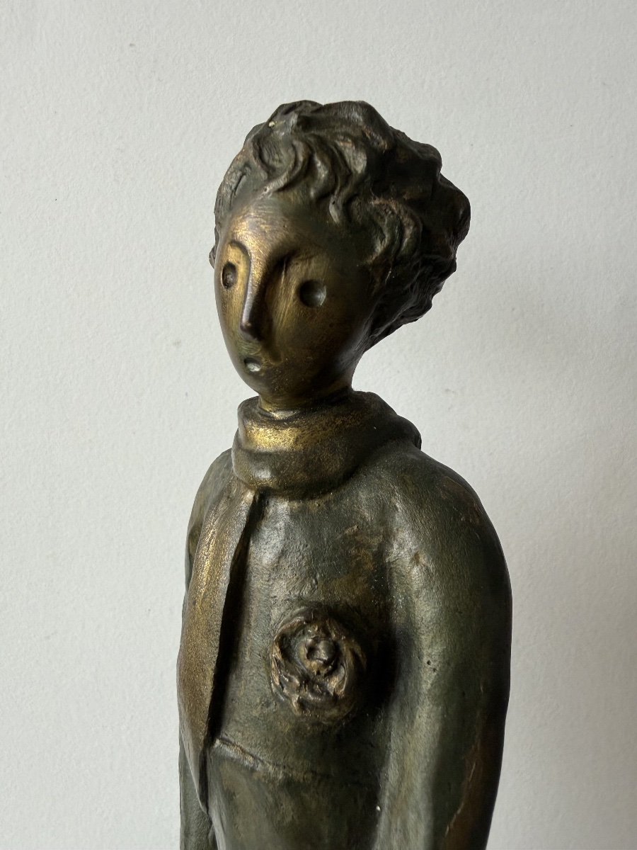 The Little Prince, Bronze Sculpture-photo-1