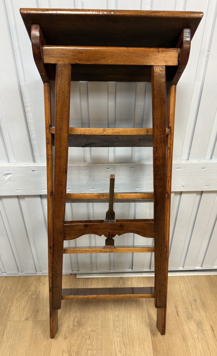 Walnut Bookcase Step Stool-photo-5