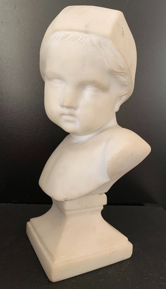 Child Bust, Marble Subject-photo-8