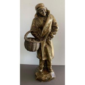 The Apple Picker, Bronze Subject