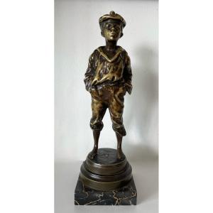 The Little Whistler, Bronze Subject