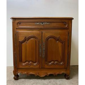 Sideboard In Walnut D Period From The End Of The Eighteenth Century.