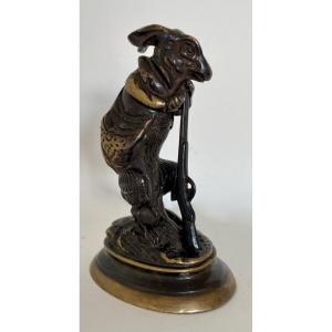 Hare Hunter, Bronze Subject