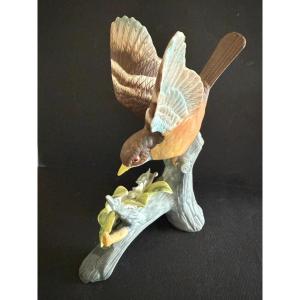 oiseau en biscuit sur une branche
