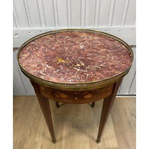 Louis XVI Style Bouillotte Table 