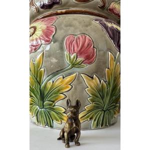 Bouledogue français, petit bronze