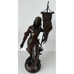 Jeanne D’arc,  Sculpture en bronze