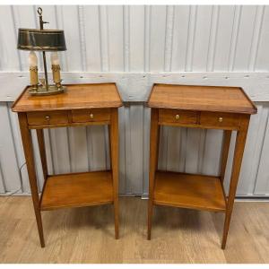 Paire de petites tables d appoint