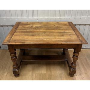 Louis XIII Style Walnut Table