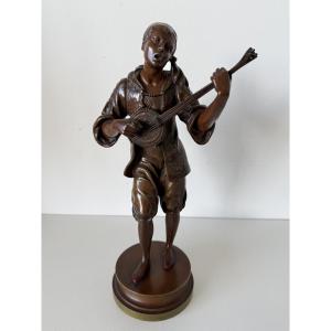 The Neapolitan Singer, Bronze Bust