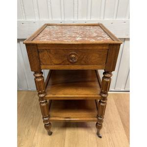 Small Walnut Side Table