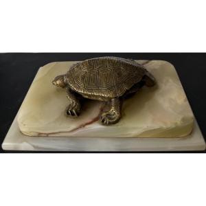 The Turtle, A Bronze Sculpture