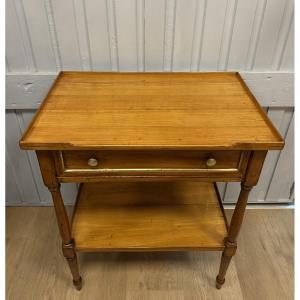 Side Table Made Of Cherry Wood