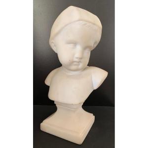 Child Bust, Marble Subject