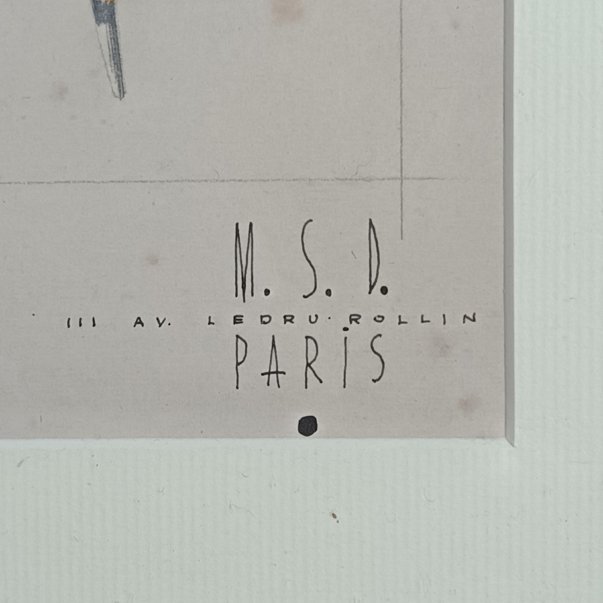 Furniture Design For A Living Room – Msd Paris – Circa 1940-photo-1