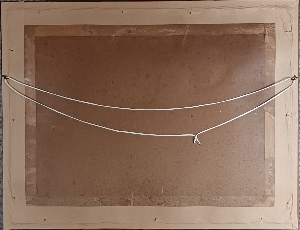 Panorama de Nivelles avant 1940 – Crayon noir sur papier - 1945-photo-1