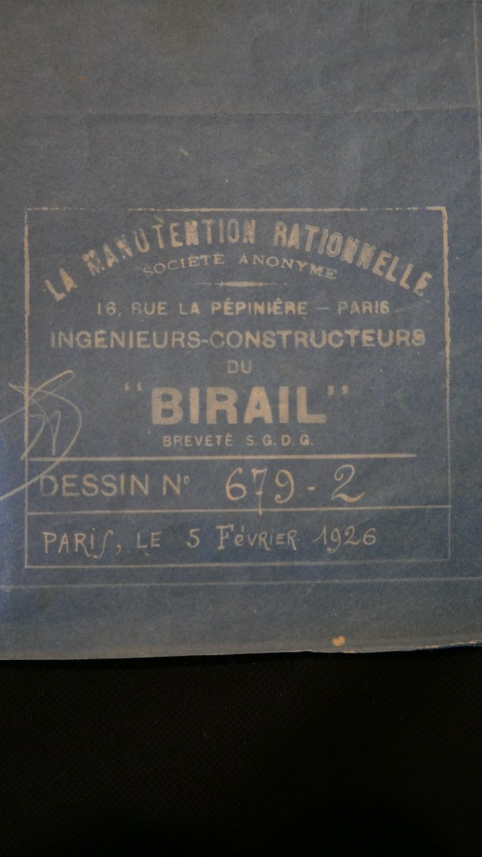 Autograph By Pierre Jeanneret, 1926-photo-3