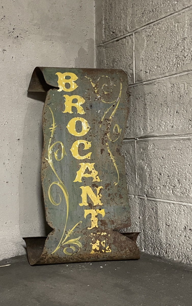 Antique Store Metal Sign