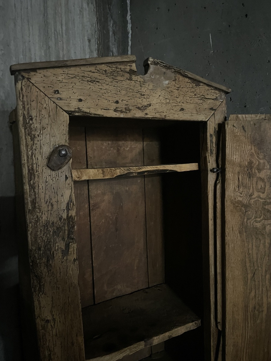 Folk Art Spanish Rustic Cabinet-photo-8
