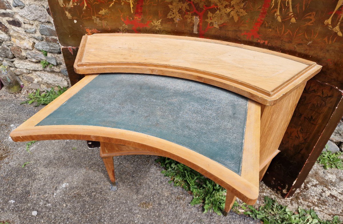 Worker Commode And Panel In Lacquer From The Ile-de-france Paquebot By Paul Cressent Beauvais-photo-6