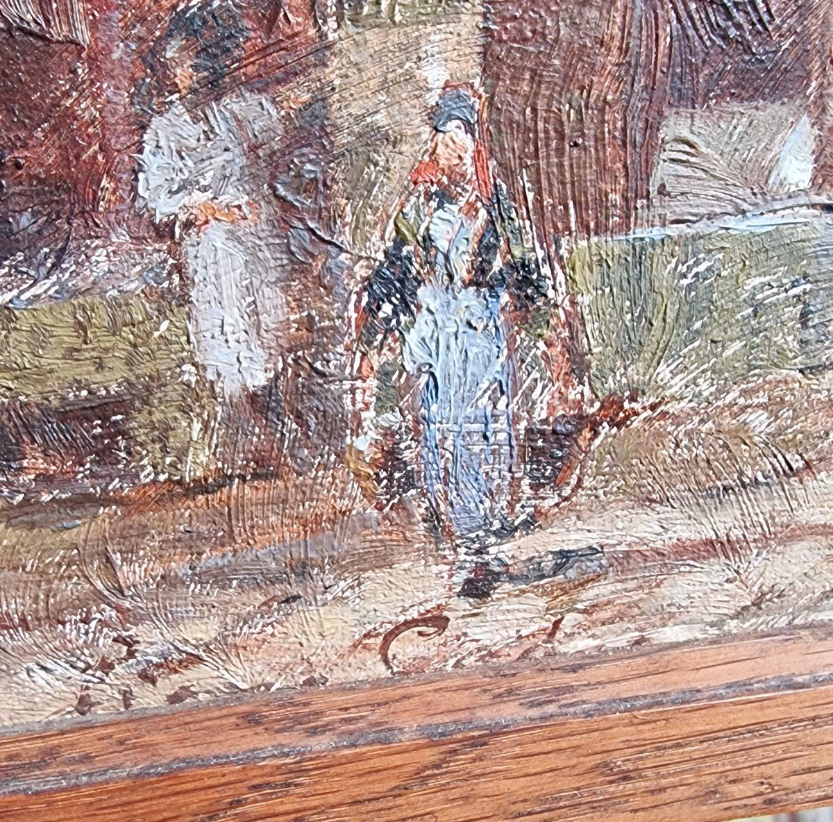 Tableau De Pierre Cadre La Place Du Martray Rue Du Pont à Pontivy Napoleonville Bretagne-photo-2