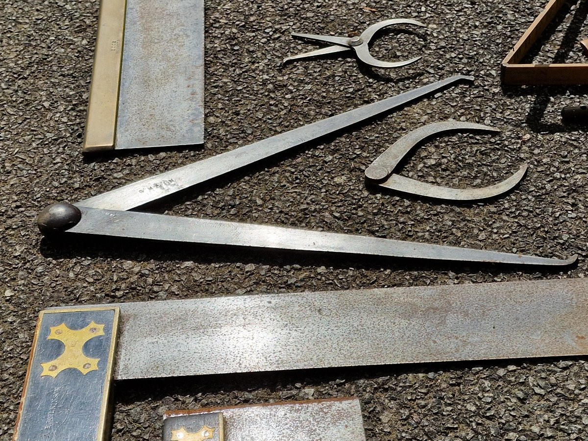 A Victorian London Cabinetmaker's Tool Kit, Bearing The Name Ae Wilkinson-photo-7