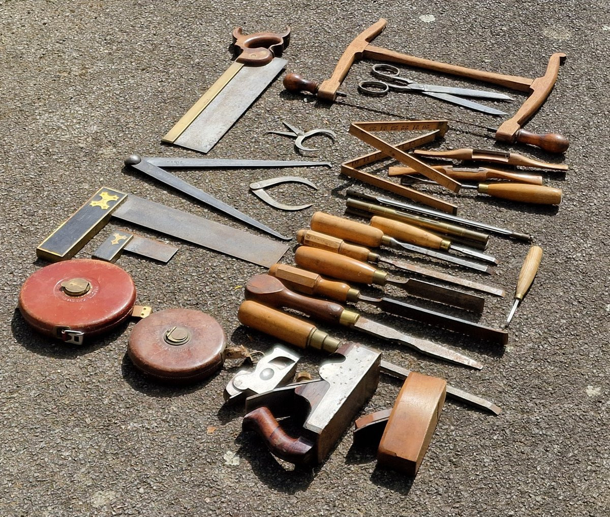 A Victorian London Cabinetmaker's Tool Kit, Bearing The Name Ae Wilkinson-photo-8