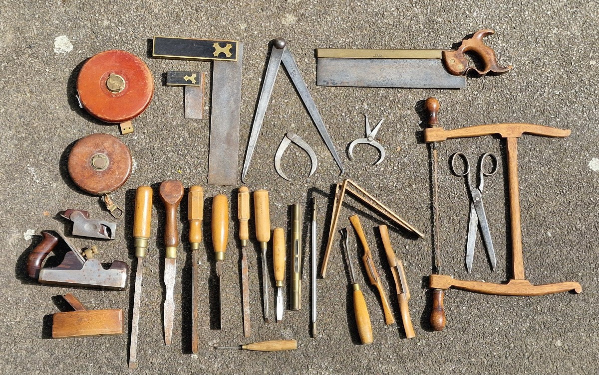 A Victorian London Cabinetmaker's Tool Kit, Bearing The Name Ae Wilkinson