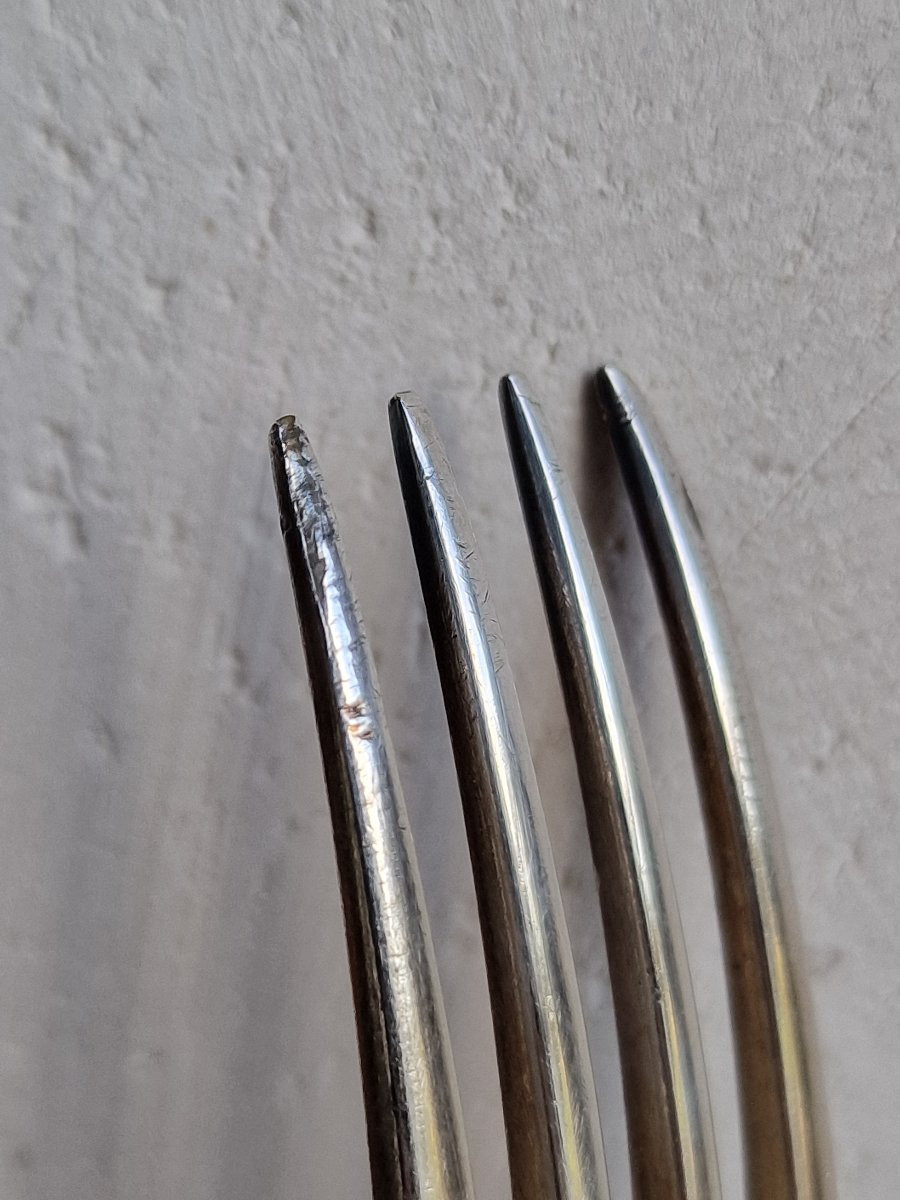 Important Christofle Silver-plated Flatware Set, Vendôme Shell Pattern, 162 Pieces, With Case-photo-7