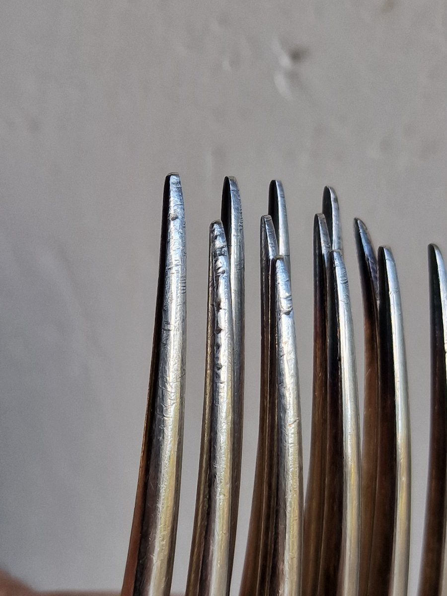 Important Christofle Silver-plated Flatware Set, Vendôme Shell Pattern, 162 Pieces, With Case-photo-8