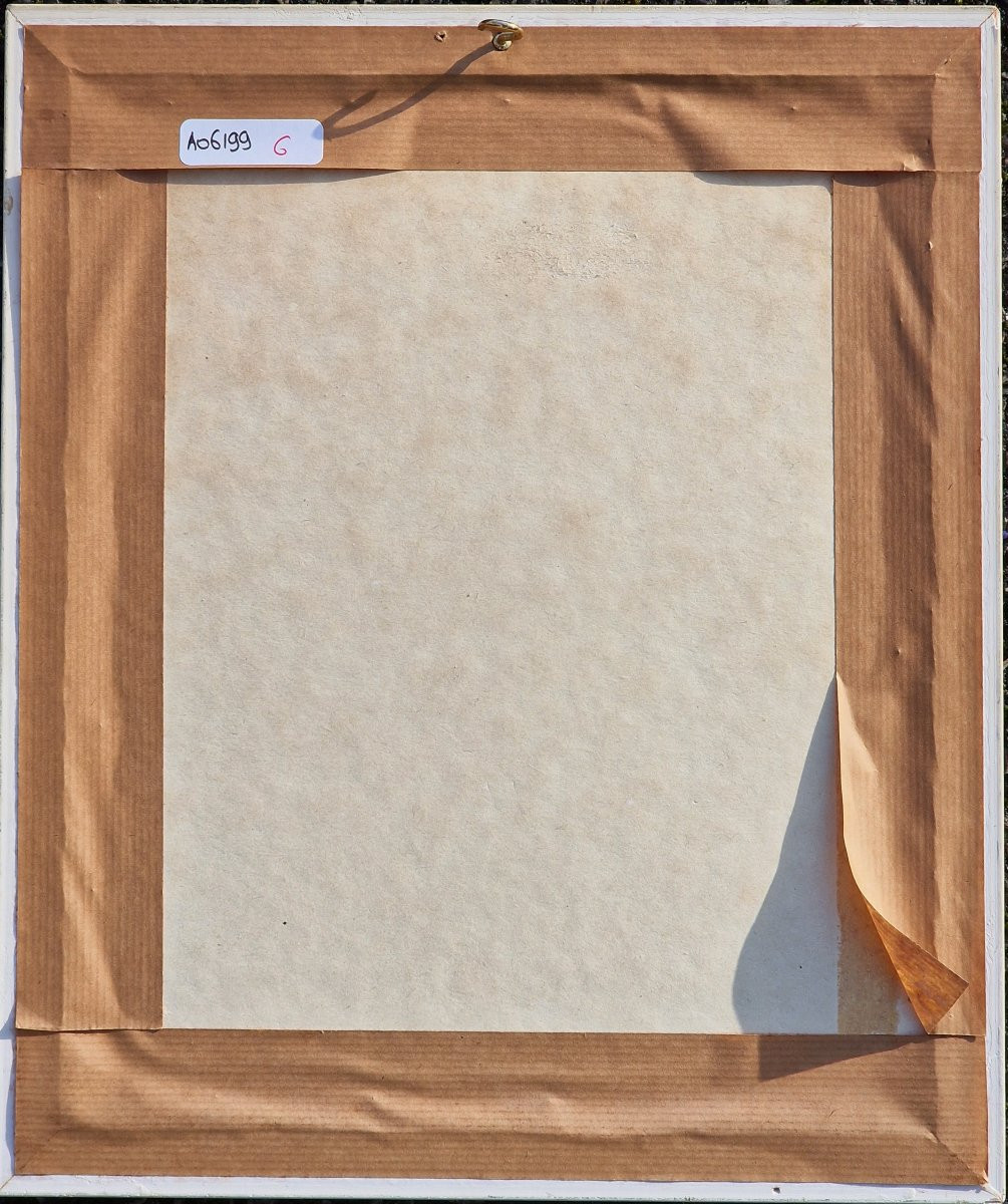 Tableau bateaux de pêche le Pouliguen en 1925 par Charles Tranchand (1884-1955)-photo-1