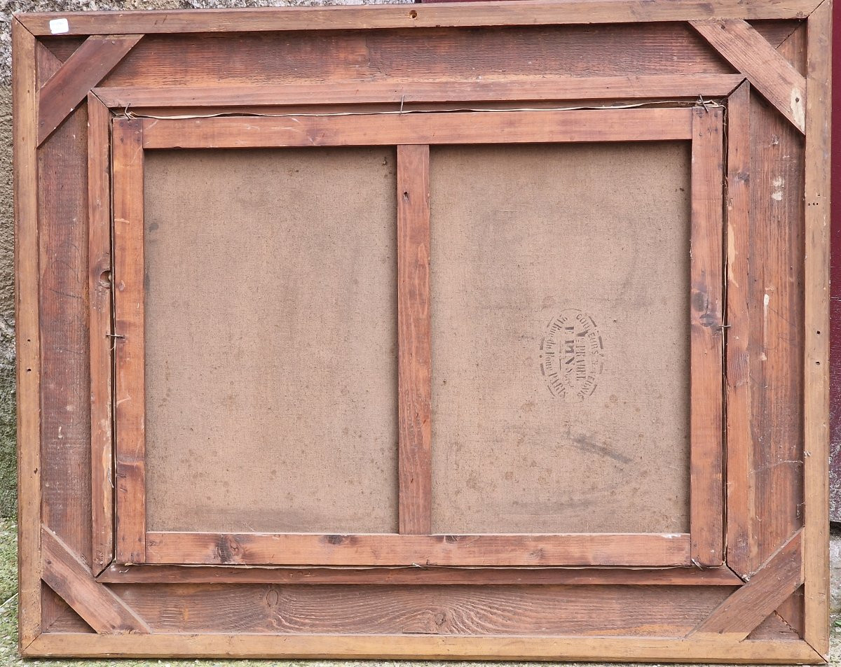 Important Post-impressionist Still Life Painting With Hare, Leeks And Lemons, Dated 1906 -photo-4