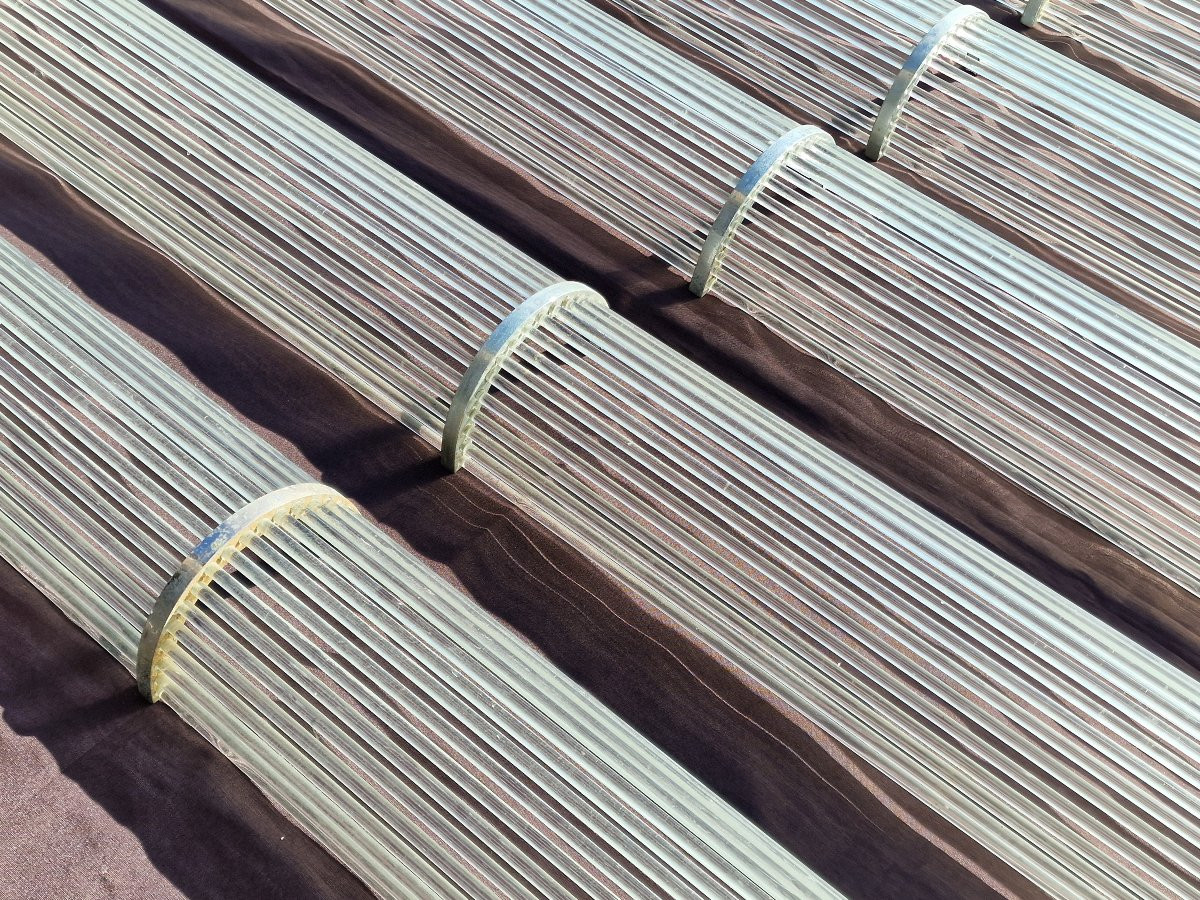 Set Of 6 Art Deco Wall Sconces By Petitot Or Genet & Michon Circa 1930, Glass And Metal. -photo-4