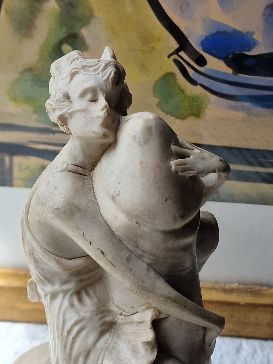 Groupe érotica femme au Phallus par Bruno Zach provenant de la vente Michel Simon en 1977-photo-4