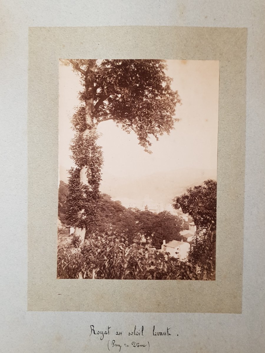 Recueil De Photographies N°3 De 1886 Auvergne,gévaudan Et Touraine -photo-4