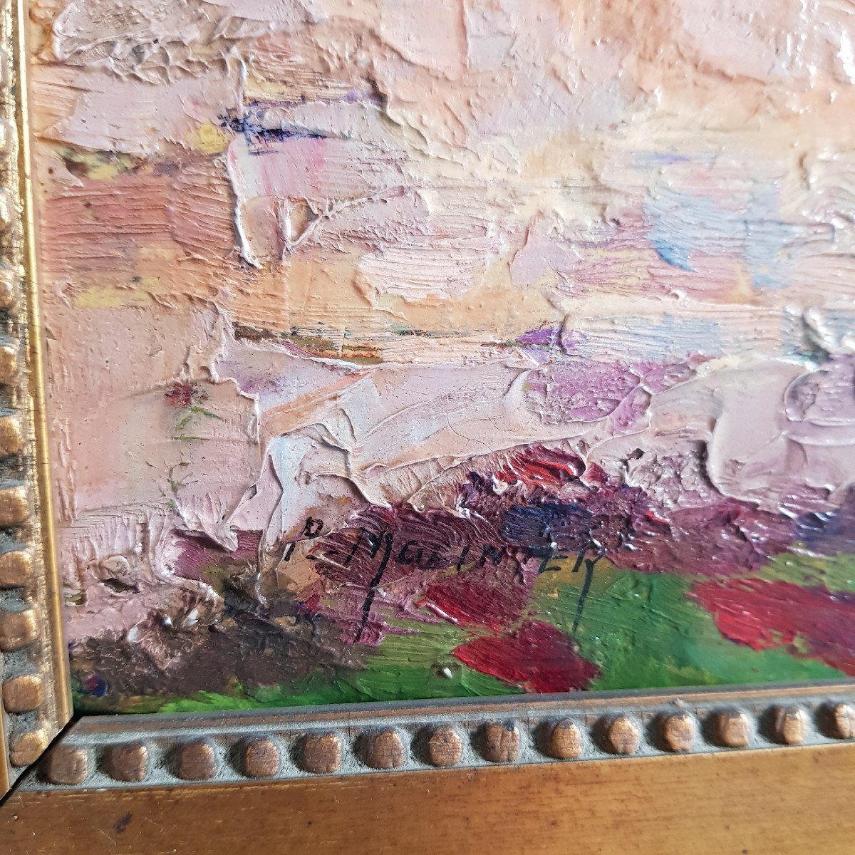 Paire De Tableaux De Pierre Molinier (1900-1976) Paysages Du Lot Et Garonne Agen Bordeaux -photo-4