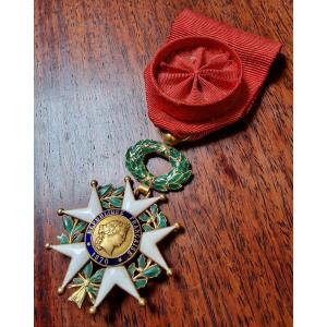 Médaille De La Légion d'Honneur En Or Massif 18 Carats  IIIème République 1870