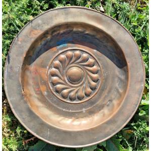 Embossed Copper Quest Dish