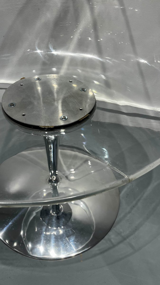 Ensemble de 6 Fauteuils Champagne de Erwine & Estelle Laverne, Formes Nouvelles, c.1950-photo-5