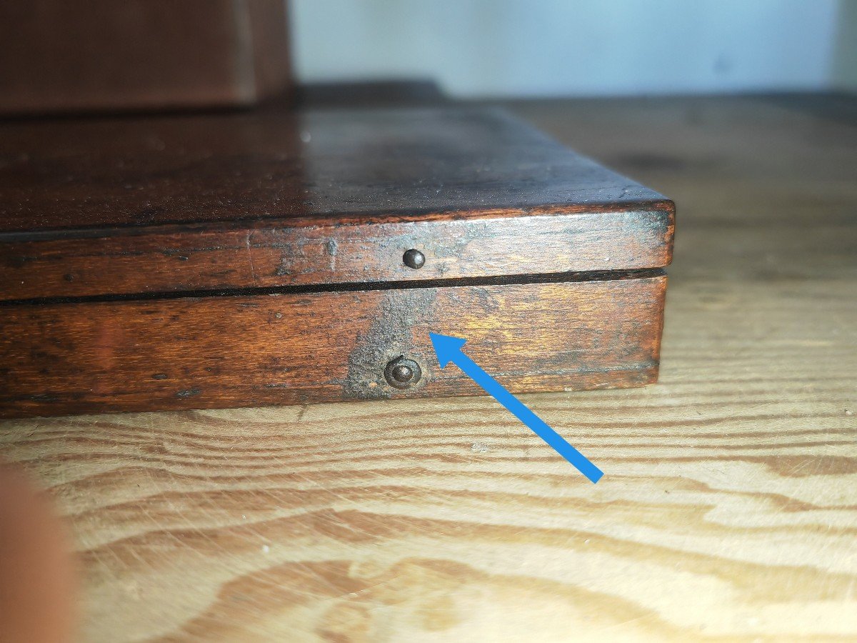 19th Century Box, With Spare Parts All Periods, Watches, Wathmaking, Collection -photo-4
