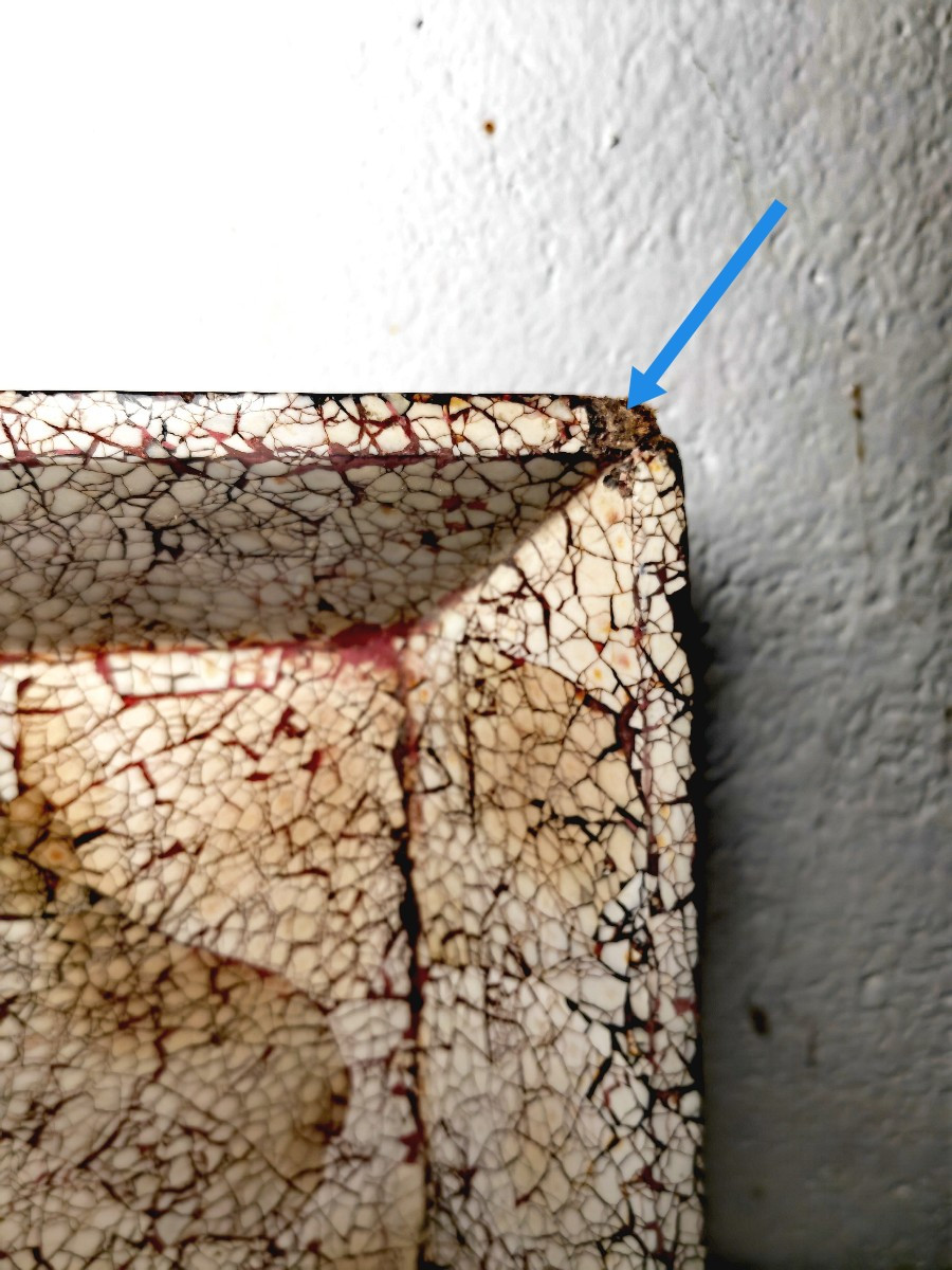 Important Plateau Rectangulaire en Laque Coquille d'œuf, Vietnam XiXe siècle -photo-2