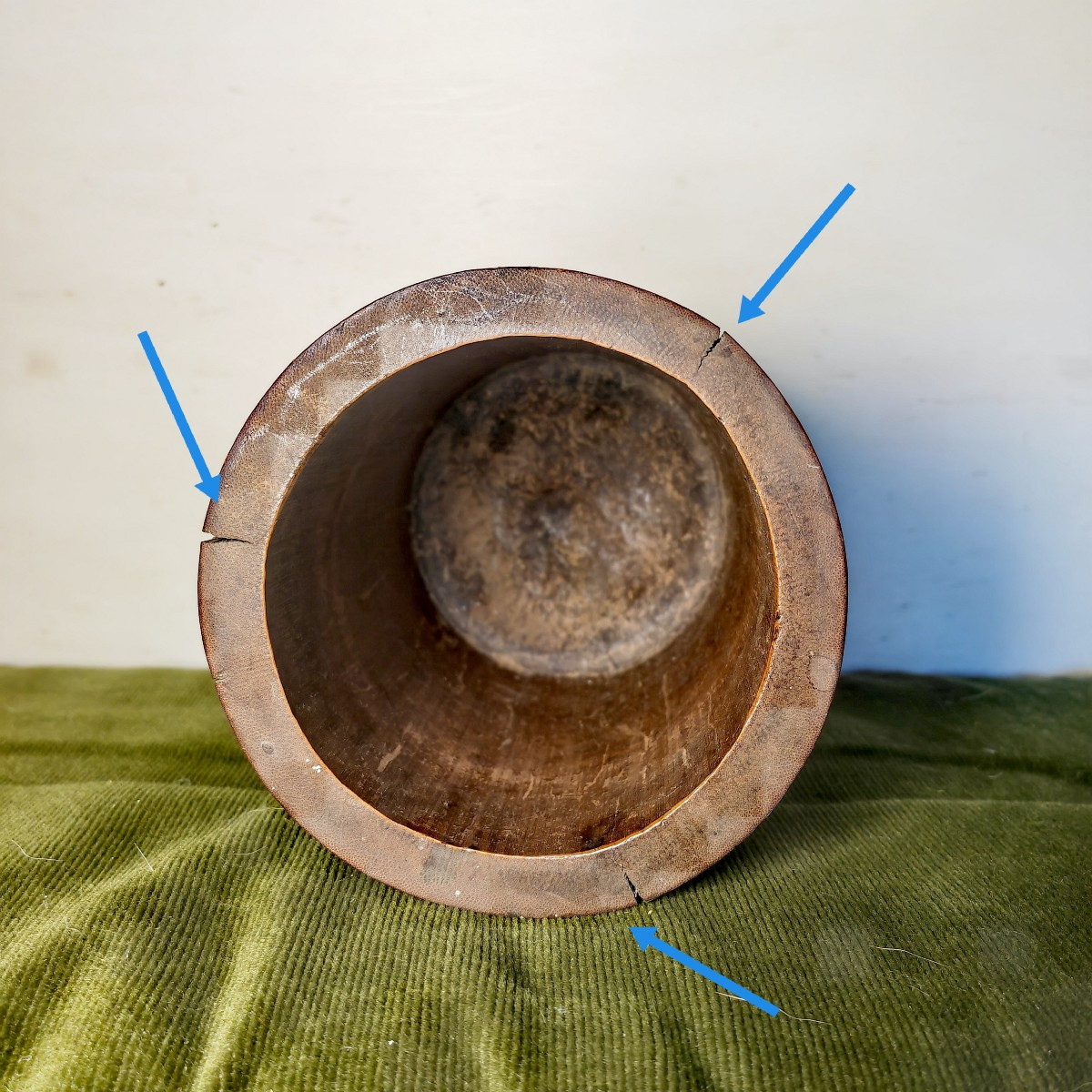 Important Pot à Pinceaux, Bitong, Bambou Sculpté, Haut Relief, Canton Chine XiXe siècle -photo-5