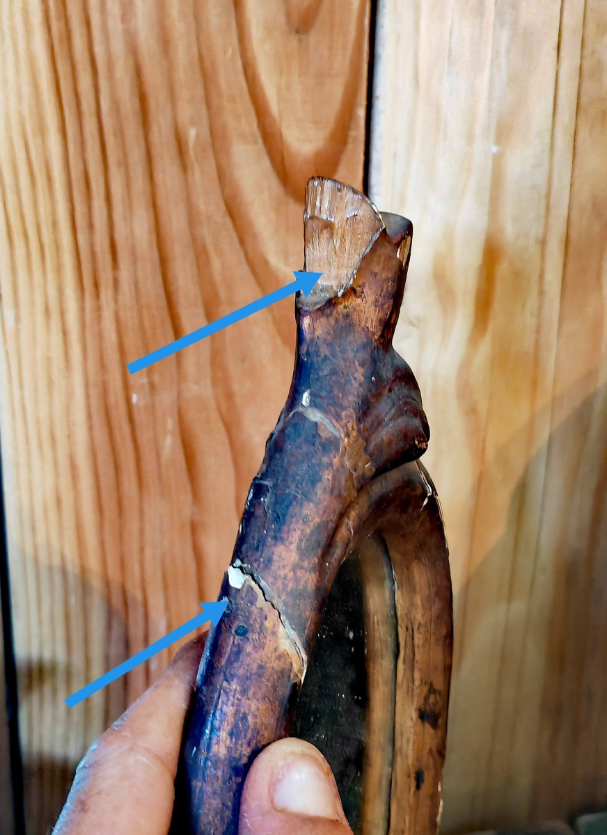Jolie Paire de Miroirs en Bois et Stuc Doré, Forme libre fin XVIIIe siècle -photo-4