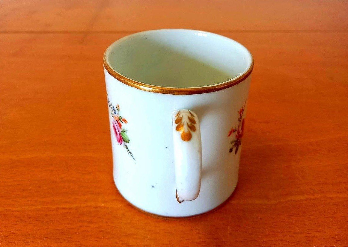 Tasse En Porcelaine: Niderviller XVIIIème Siècle.-photo-2