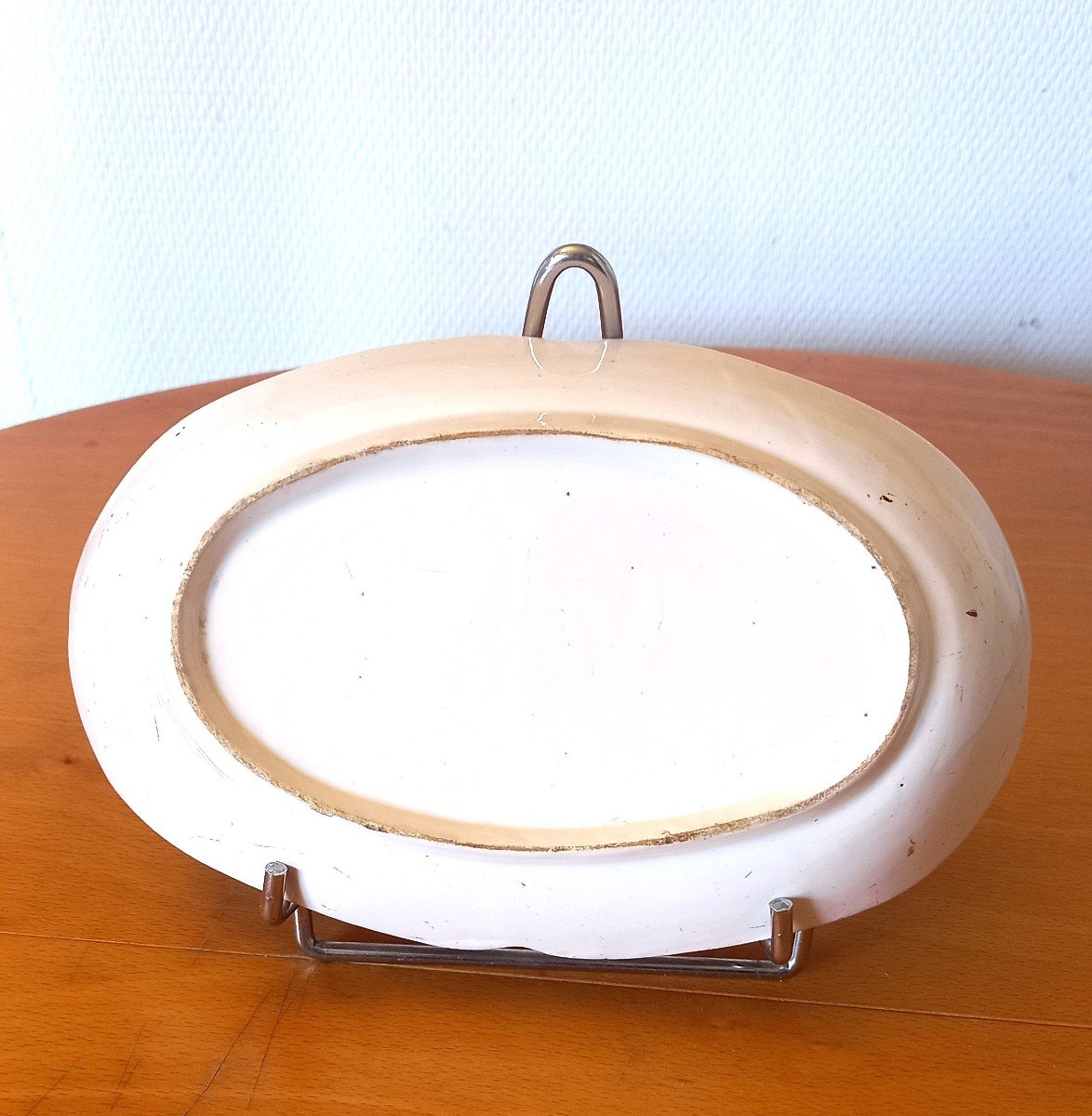 Earthenware Oil-vinegar Holder: Lunéville 18th Century.-photo-1