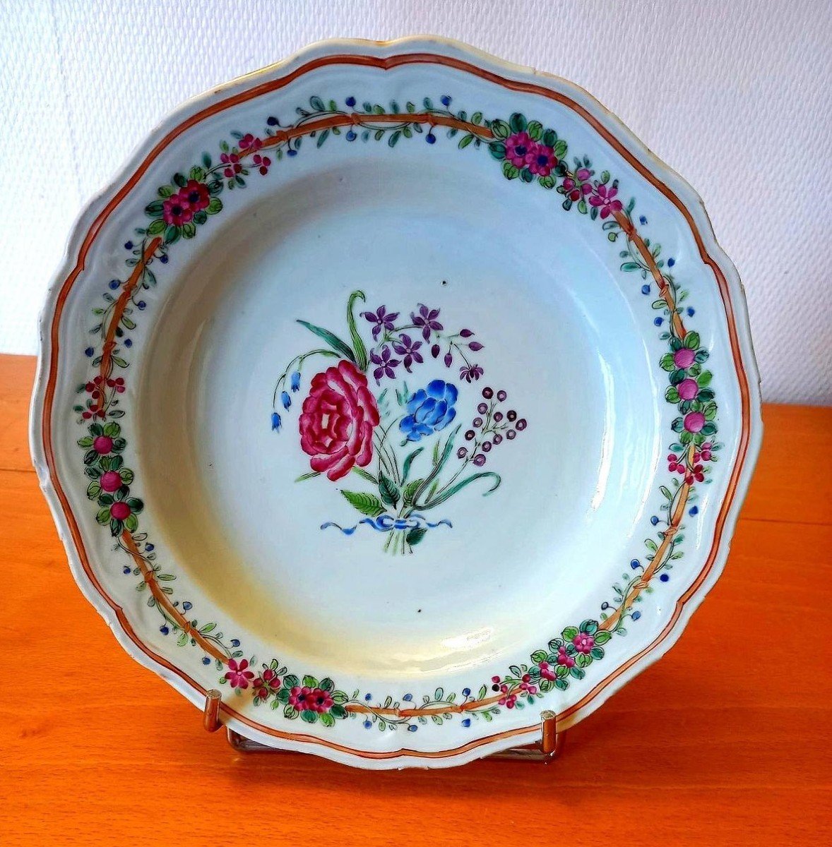 Porcelain Plate: China 18th Century.