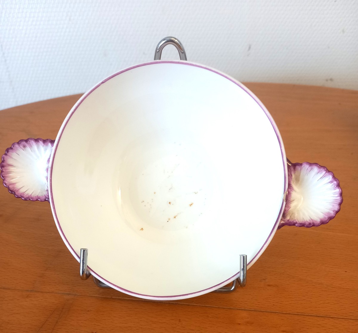 Porcelain Broth: In The Mennecy Style, 20th Century.-photo-1