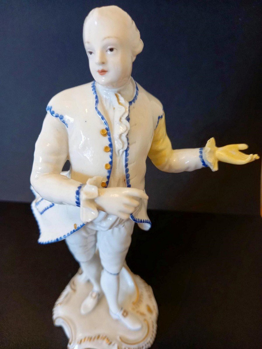 Porcelain Figurine: Germany XIXth Century.-photo-2