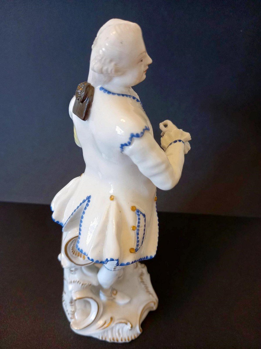 Porcelain Figurine: Germany XIXth Century.-photo-3